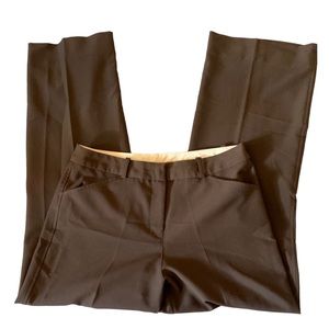 Worthington Modern Fit Brown Wide Leg Dress Pants Size 8